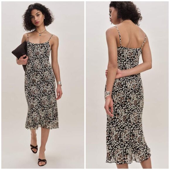 Reformation Emerick Dress in Juno Size L - Picture 1 of 8